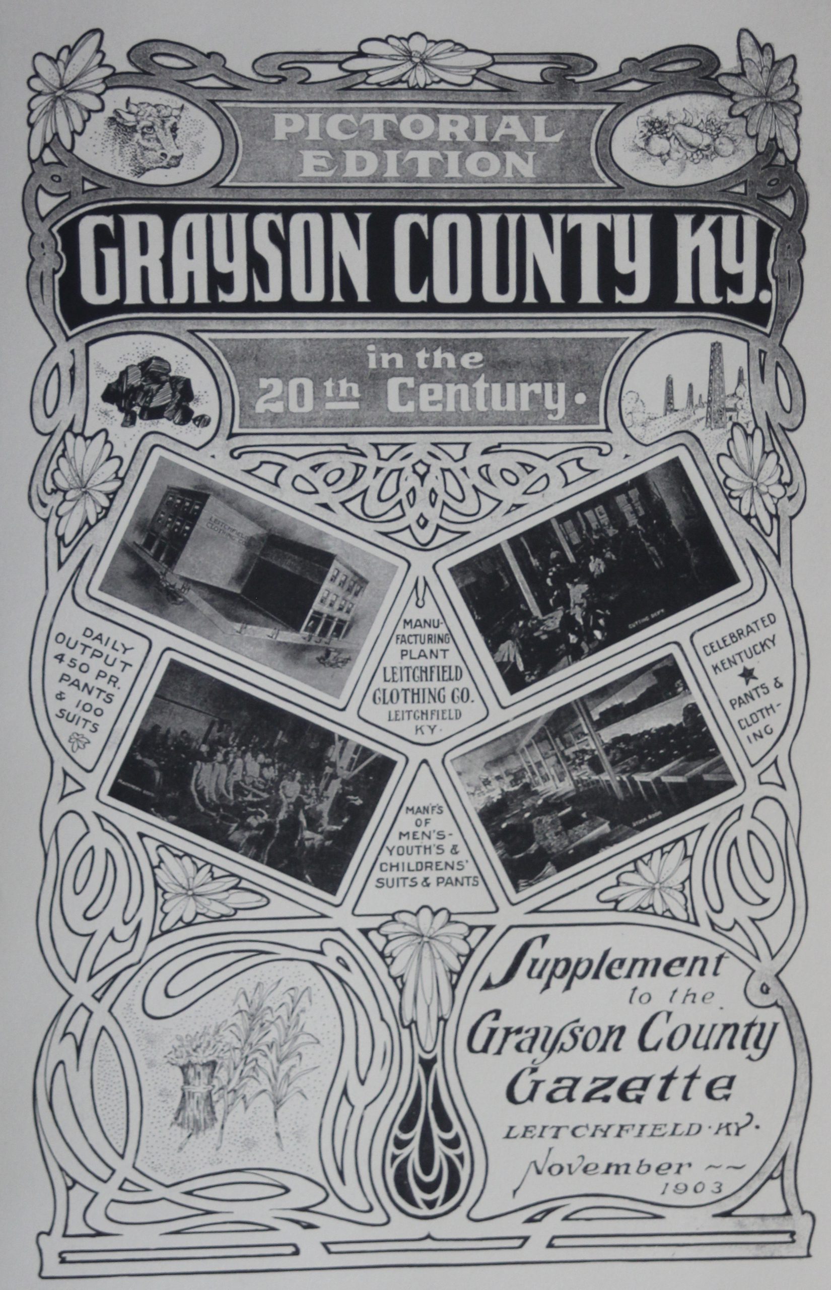 GC Gazette 1903 Grayson County Historical Society